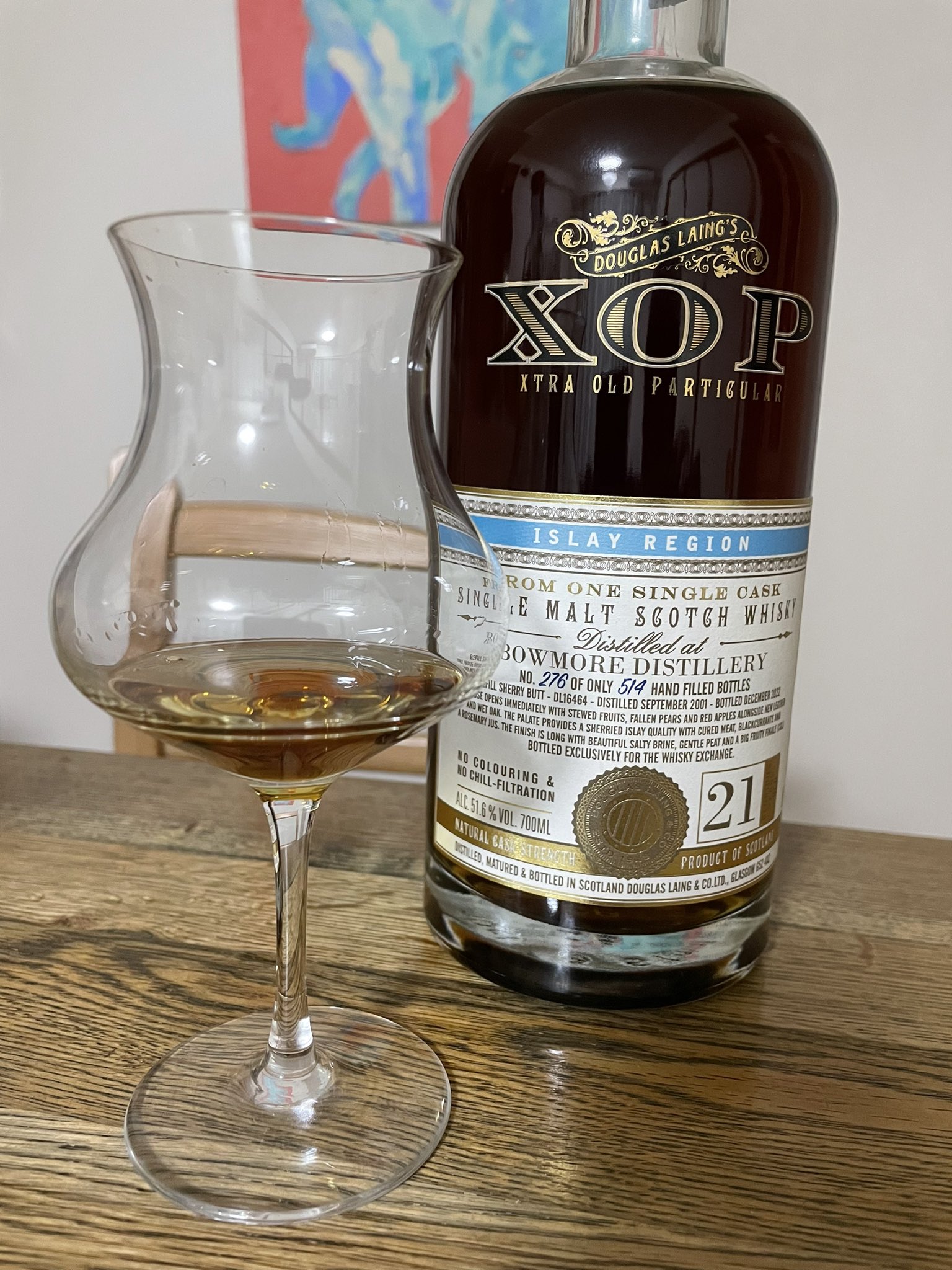希少ボウモアBowmore 2001 21年TWE xop