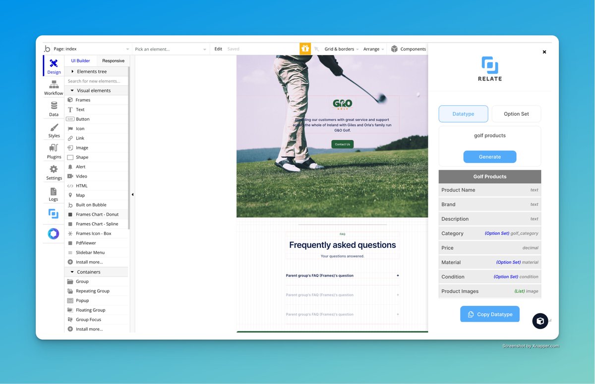 Your personal <a href="/bubble/">Bubble</a> database developer.

Sign up to the waitlist - relatenocode.com

Give <a href="/RelateNoCode/">Relate</a> a follow 💡

#nocode #buildinpublic #lowcode #ai