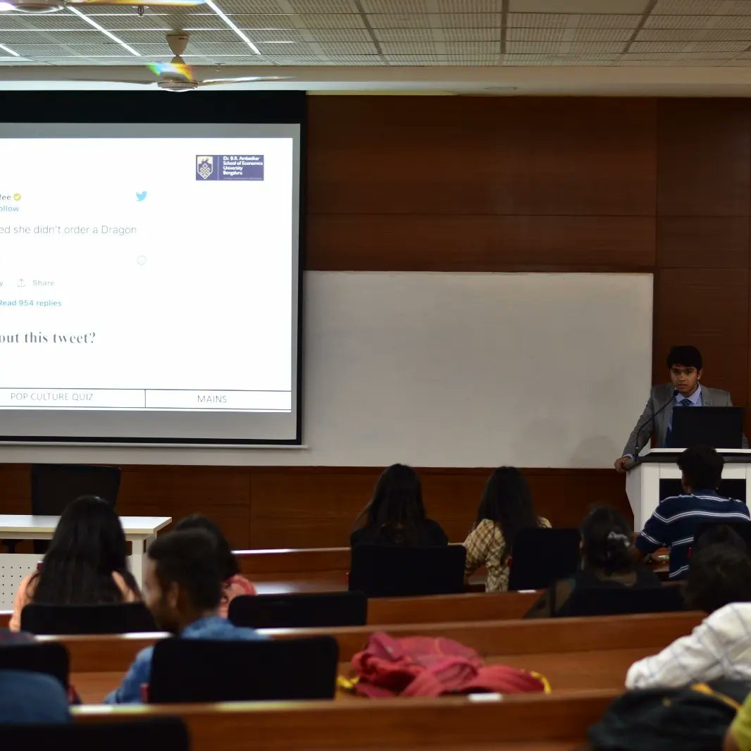 baseu_quizclub's tweet photo. 🎉📚 Another amazing event at BODH'23! Jaik hosted a POP culture quiz that kept us all on our toes. Congratulations to the winners and thanks to everyone who participated! 🙌
#BODH23 #Jaik #POPCultureQuiz #DrBRASE #IntercollegiateEvent #baseuniverity #baseuquizclub https://t.co/Ki7H9hp1yH