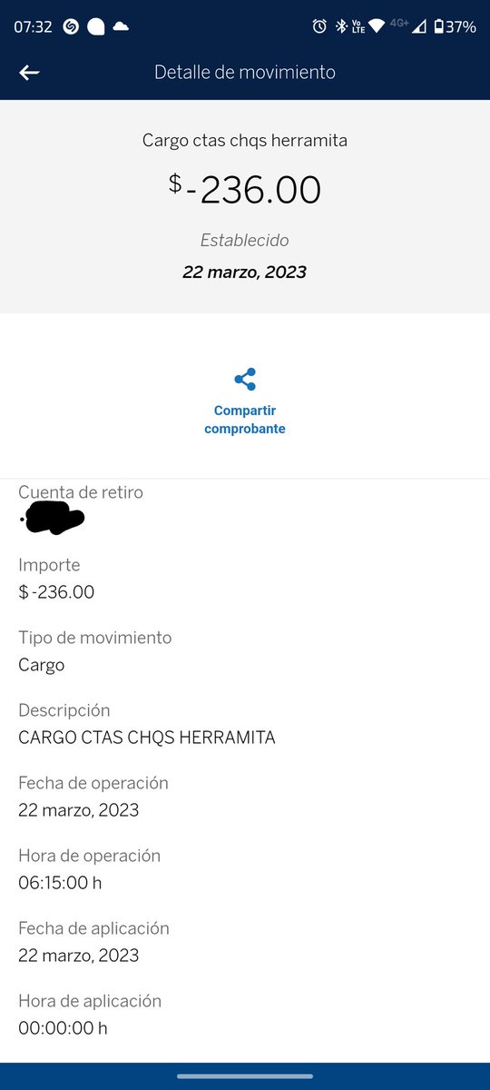_nosey's tweet photo. @BBVARe_mx @bbva  me pueden decir a qué se refiere este cargo? https://t.co/M0sqeOd3Cu
