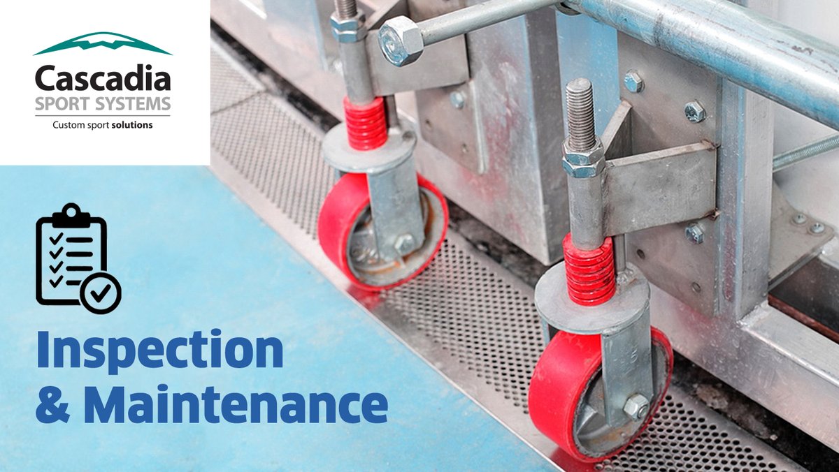 Now's a good time to check and adjust your panels for alignment, gaps, gouges and breakage in puck board as well as damaged hinges, latches and worn casters.

We carry a full line of OEM replacement parts. Contact our Arena Services department today for everything you need.
