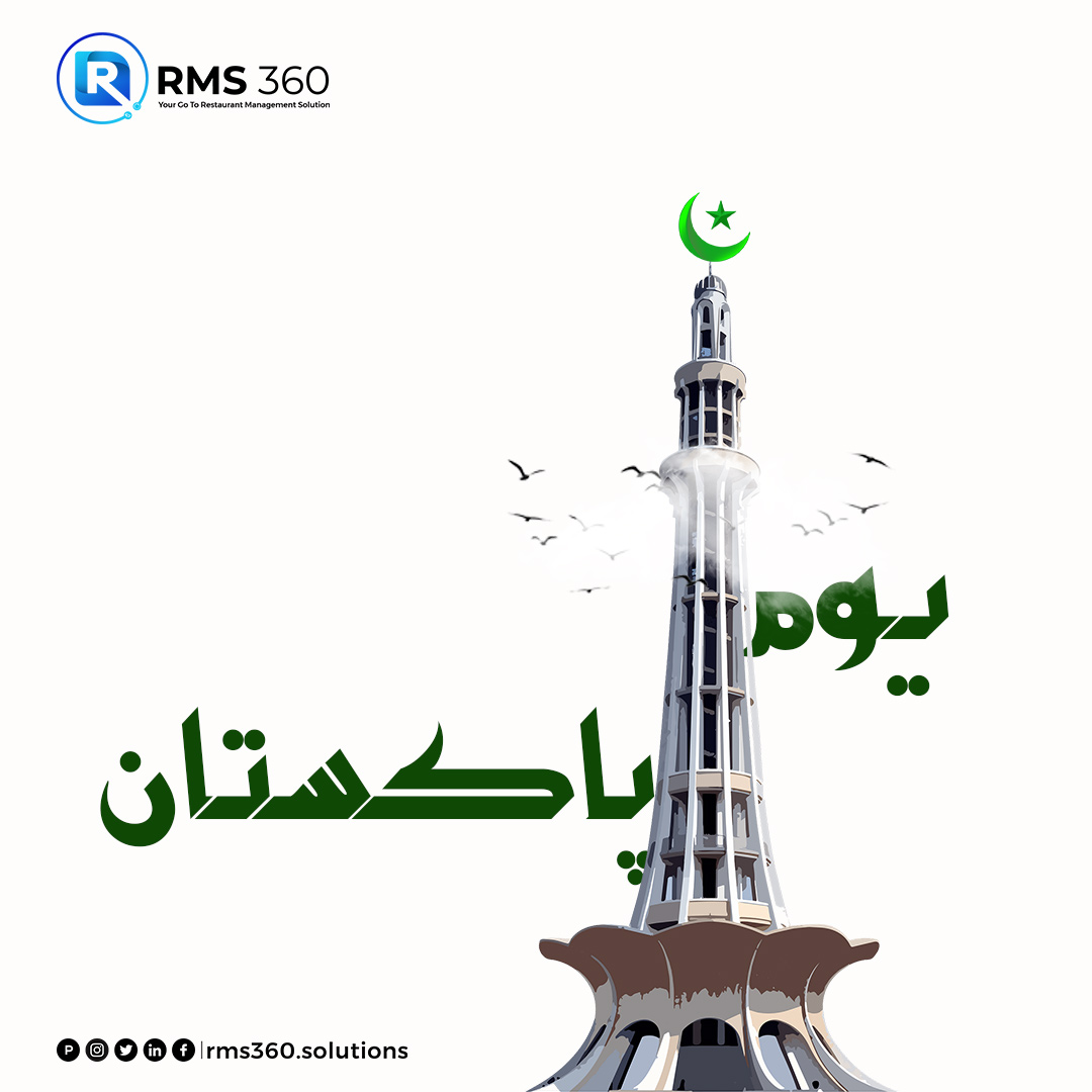 On this Pakistan Resolution Day, let us honor the sacrifices of our forefathers who dedicated their lives for the cause of our independence.

#rms360 #rms360solutions #saassolution #restauranttech #restaurantsolution 
#ResolutionDay #Pakistan #23March2023 #pakistanresolutionday