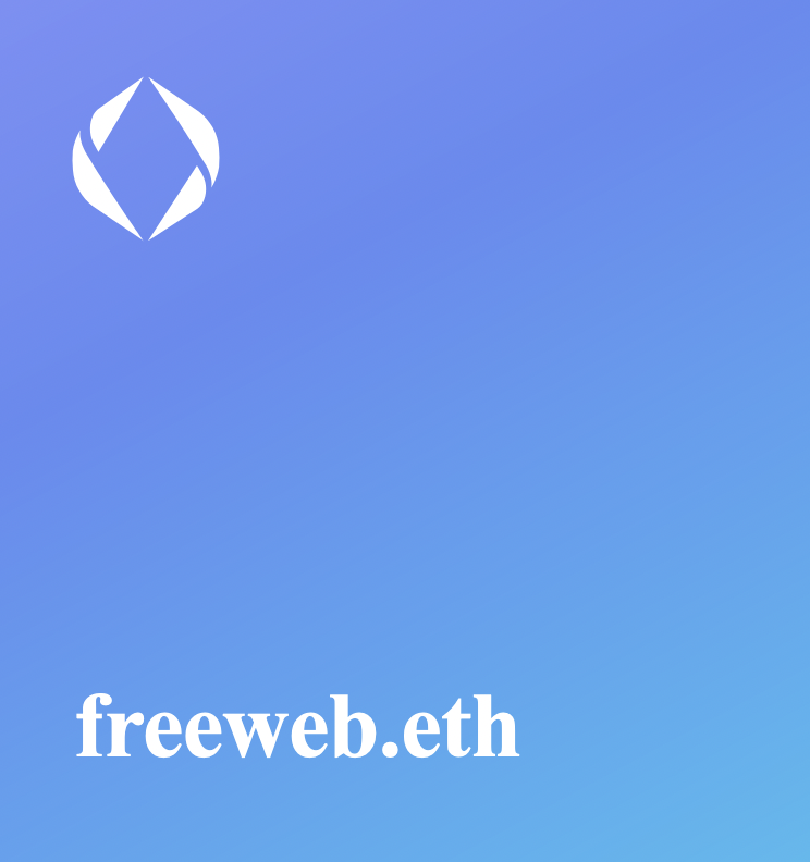 Domainclubx's tweet photo. freeweb.eth
24h for sale 12 Ξ
https://t.co/uRBdkqV7Lg
#freeweb #free #web3 #domain #crypto #nft #domainsforsale https://t.co/EwKT4W0wFH