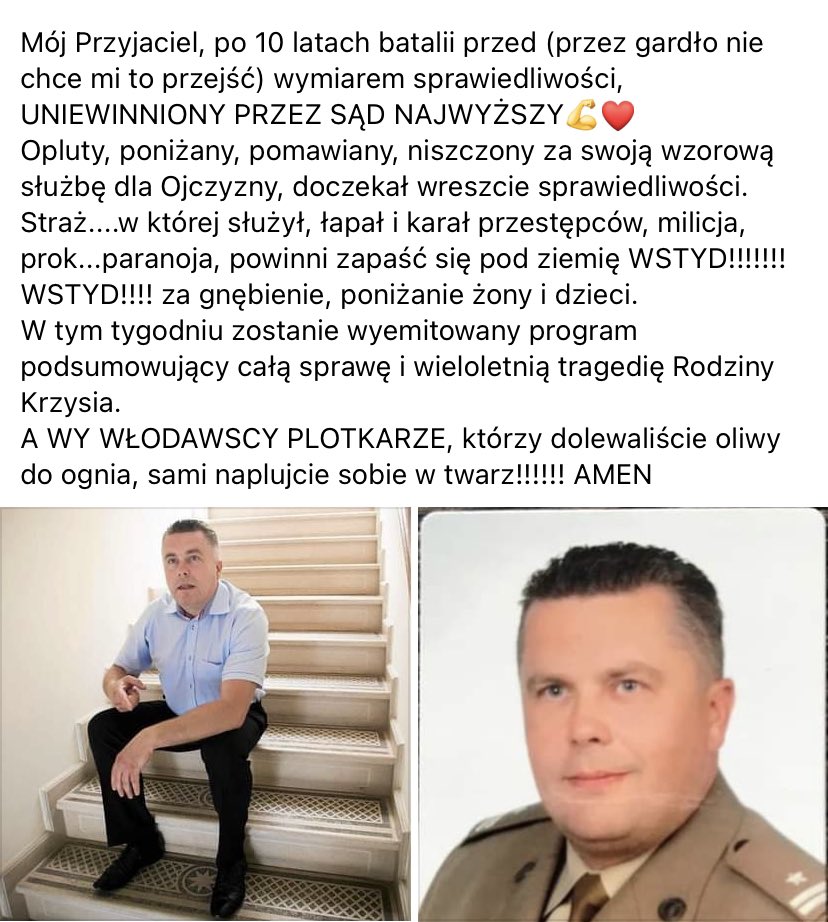 Marcin Miksza Borys On Twitter Pomówiony Przez Przestępców O Branie