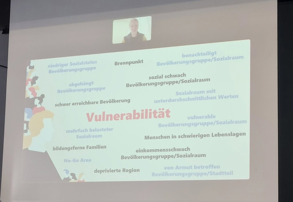 DGPH (@dgph_de) on Twitter photo How to say? Was nehmen wir aus der Diskussion über den Begriff #Vulnerabilität in #PublicHealth mit? Neben einer partizipativen Begriffsfindung braucht es auch Rahmenbedingungen (u.a. Förderausschreibungen), die auf eine sensibel Begriffsnutzung achten.
<a href="/Kongress_AuG/">Kongress Armut und Gesundheit</a> How to say? Was nehmen wir aus der Diskussion über den Begriff #Vulnerabilität in #PublicHealth mit? Neben einer partizipativen Begriffsfindung braucht es auch Rahmenbedingungen (u.a. Förderausschreibungen), die auf eine sensibel Begriffsnutzung achten.
<a href="/Kongress_AuG/">Kongress Armut und Gesundheit</a>
