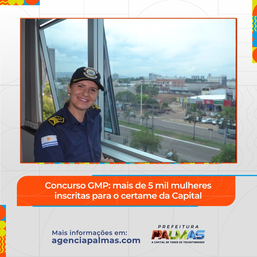 SesmuPalmas's tweet photo. Olha a representatividade aqui! 😊

Mais de 30% dos inscritos no concurso da Guarda Metropolitana de Palmas (GMP) são do sexo feminino. De 15.741 candidatos, 5.029 são mulheres. Atualmente, a GMP é integrada por 215 guardas, sendo 12% mulheres.

➡️ https://t.co/2ccfAblnMI https://t.co/ArkUfl6mZ8