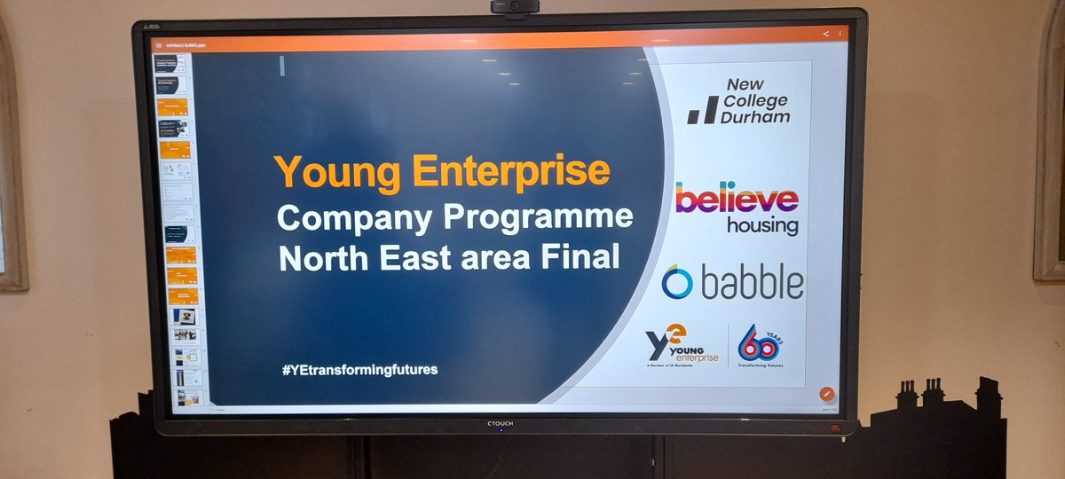 sthildscareers's tweet photo. @StHildsSchool 
Good luck The Young Enterprise team. At New College Durham for the Company final. https://t.co/2hNPZ9UpDL