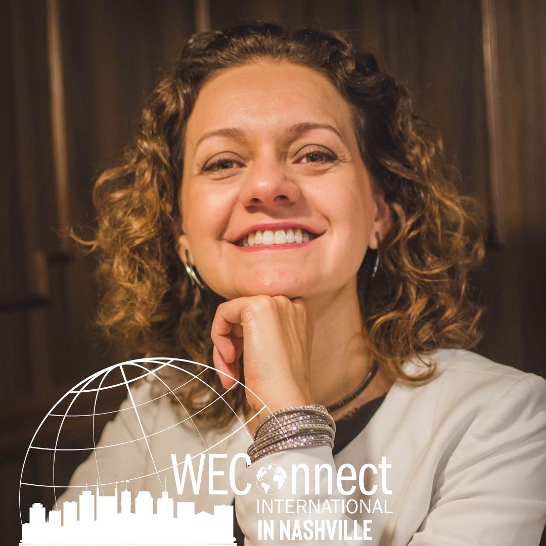 WEConnection's tweet photo. Catia has built @SS_SolarPV, which is a leading provider in Brazil and joined WEConnect International as a certified woman-owned business.

We are grateful for having her this year at #WEConnectInternationalDay in Nashville and wanted to celebrate her input in the business world. https://t.co/BxlRw1WSaG