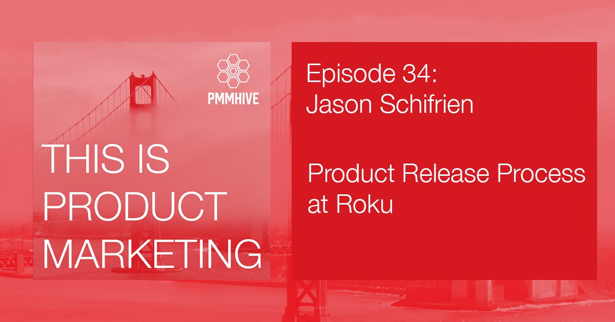 Episode 34: Jason Schifrien - Product Release Process at Roku Inc.

In this episode, Jason Schifrien, senior product marketing manager at Roku Inc., joins us to share his experience in product releases.

productmarketinghive.com/product-market…

#productmarketing #pmm #productrelease #b2bmarketer