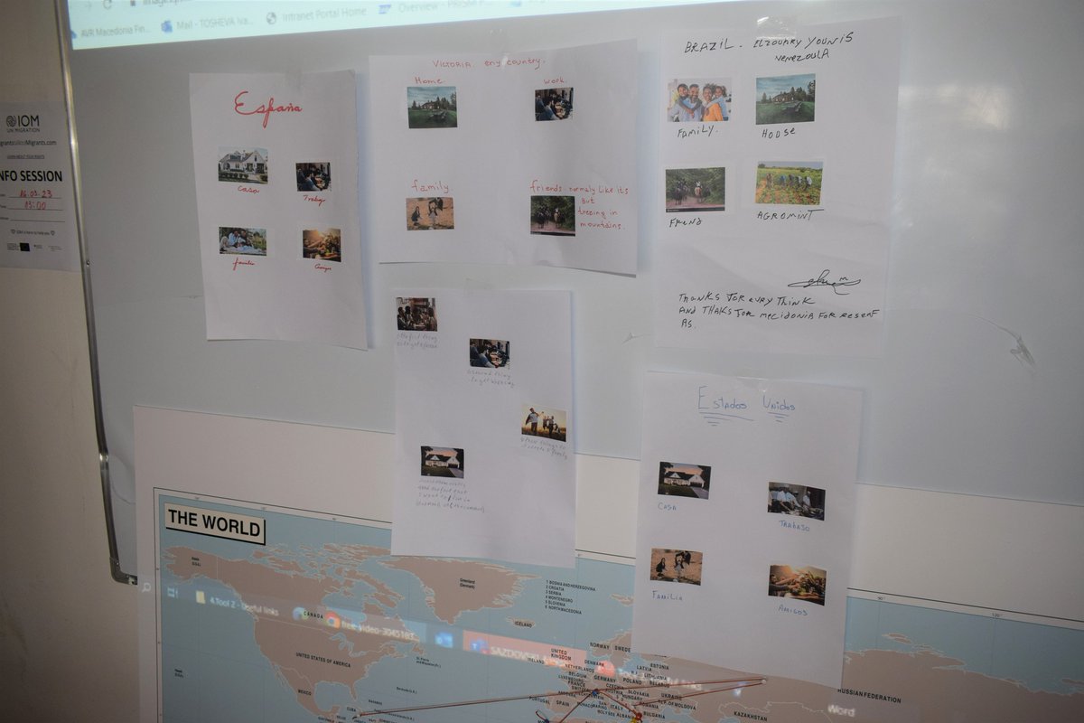 IOMWBalkans's tweet photo. Our Info Sessions for migrants continue to be rolled-out throughout the #WesternBalkans, with the first session launched by @IomSkopje in Vizbegovo Reception Center 🇲🇰
Empowering migrants by raising awareness and informing them of their rights and resources available.
#WBAware https://t.co/Vo8fNNQLCO