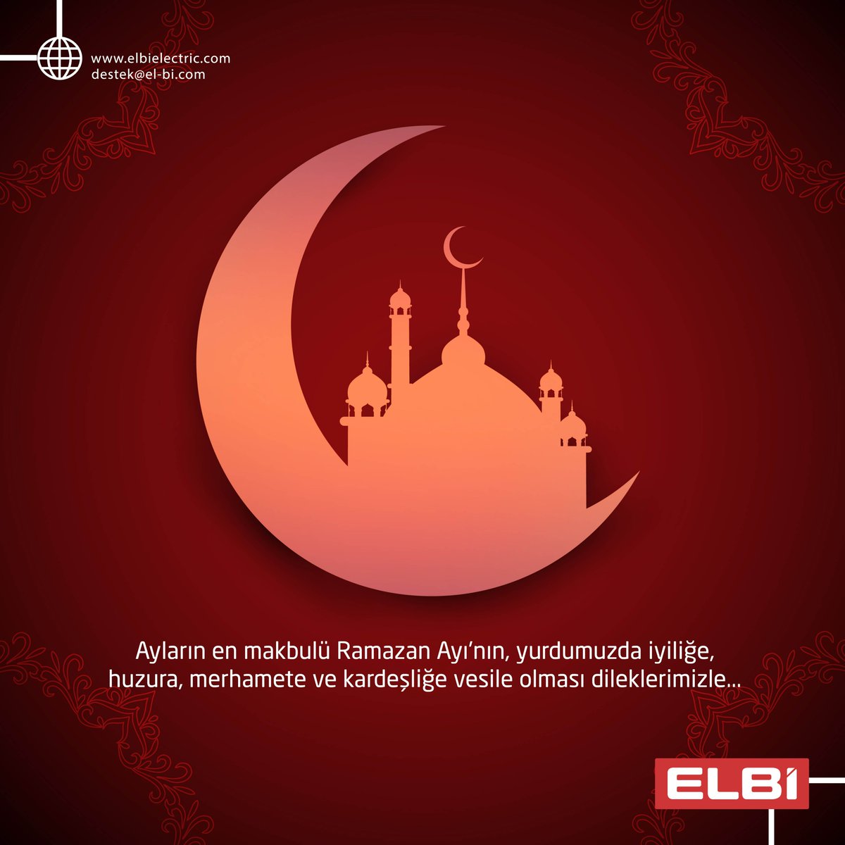 Ayların en makbulü Ramazan Ayı'nın, yurdumuzda iyiliğe, huzura, merhamete ve kardeşliğe vesile olması dileklerimizle..

Hoş geldin Ramazan!