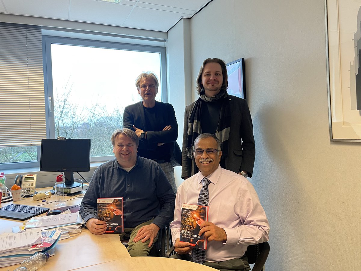 Groningen Digital Business Centre (GDBC) - RUG (@gdbc_rug) on Twitter photo Proud to handover the hardcopy of ‘Digital Transformation: a guide for managers’ to PK Kannan <a href="/univgroningen/">University of Groningen</a> @UniGroningenFEB <a href="/basbaalmans/">Bas Baalmans</a> Proud to handover the hardcopy of ‘Digital Transformation: a guide for managers’ to PK Kannan <a href="/univgroningen/">University of Groningen</a> @UniGroningenFEB <a href="/basbaalmans/">Bas Baalmans</a>