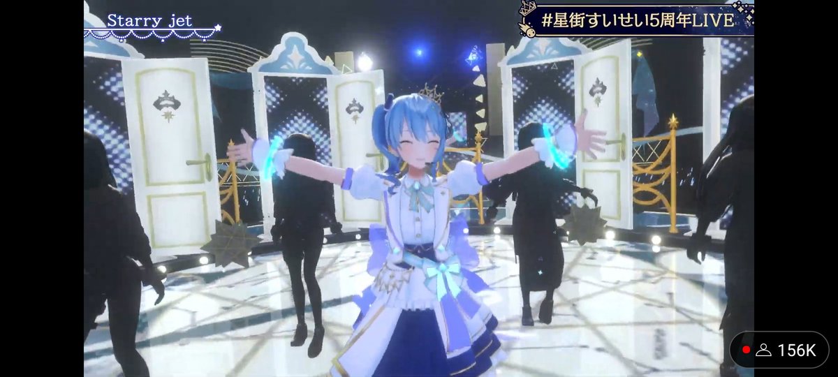 sheiwo1's tweet photo. #星街すいせい5周年LIVE 
😭😭😭ありがとうございます
こんなに素敵の誕生日と五周年ライブお見せてくれました!!!
これからもずっと応援している
💙💙💙 https://t.co/R8DU4u0Hh1