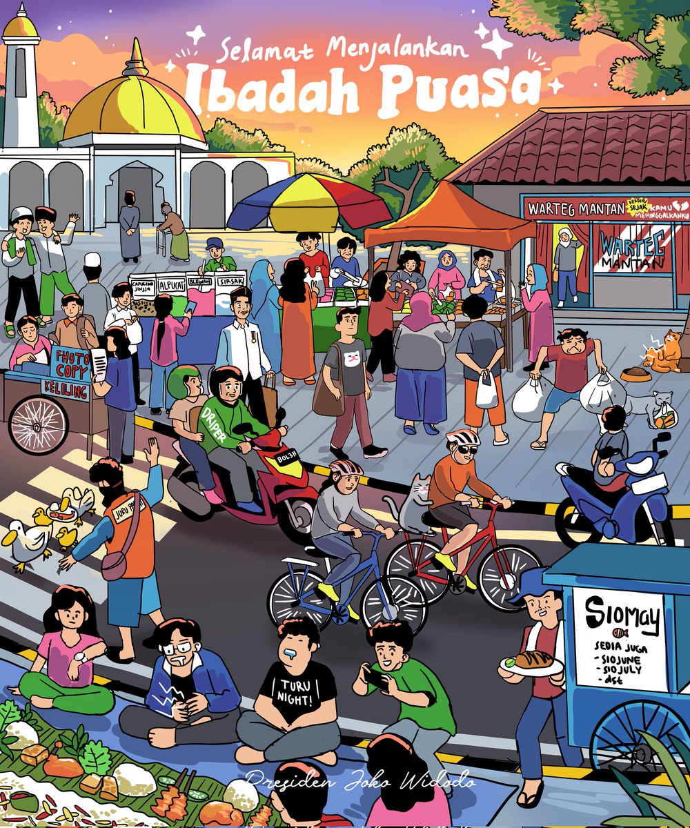 Marhaban ya Ramadan. Selamat datang bulan Ramadan -- bulan penuh rahmat, pahala, dan pengampunan. 

Selamat menunaikan ibadah puasa bagi seluruh umat Islam.