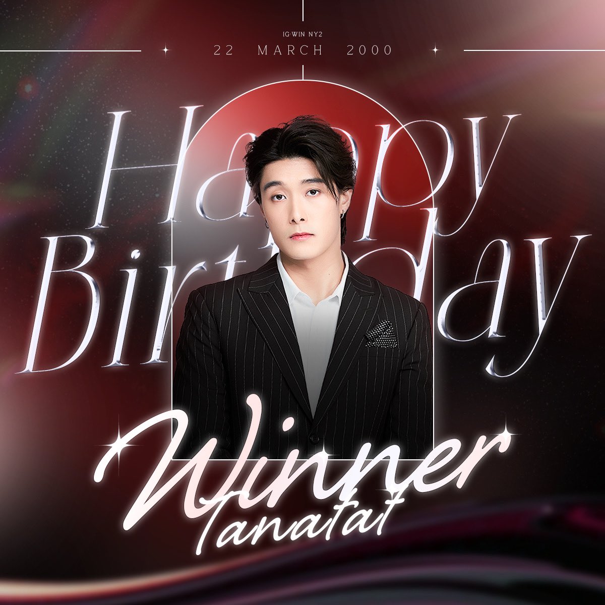 tia51_official's tweet photo. 🎂 Happy Birthday @Winner_Tanatat
#WinnerDay
#WinnerTanatat
#Tia51Artist
#HappyBirthdayWinner https://t.co/5HHGEfihSR