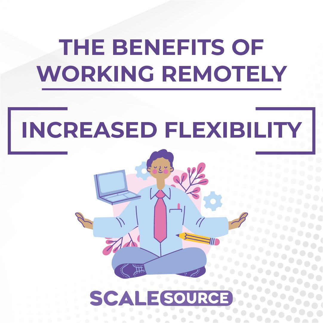 scalesource's tweet image. Say goodbye to the commute and hello to a better work-life balance with remote work options. #RemoteWork #WorkFromAnywhere #WellnessAtWork