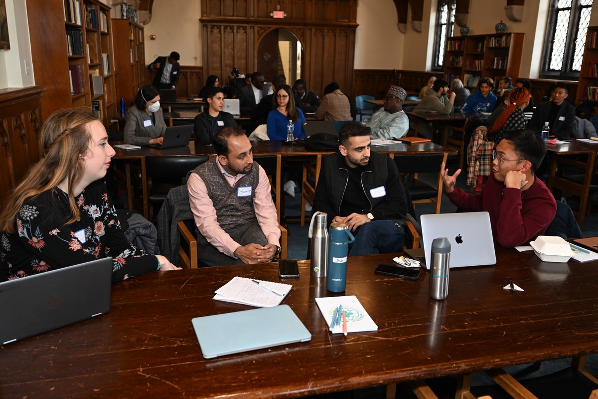 DukeDivinity's tweet photo. The "Faith for Our Planet" conference @DukeU brought together young faith leaders from around the world to connect, look to their own faith traditions for guidance and hope, and share strategies for responding to the climate crisis.
https://t.co/zxuN4Mblol #DukeClimateCommitment https://t.co/xoO8rytWsH