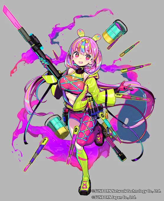 ニューラルクラウドにて実装されました「パズル」のキャラクターデザインを担当させていただきました。よろしくお願いします! #NeuralCloud #ニューラルクラウド 