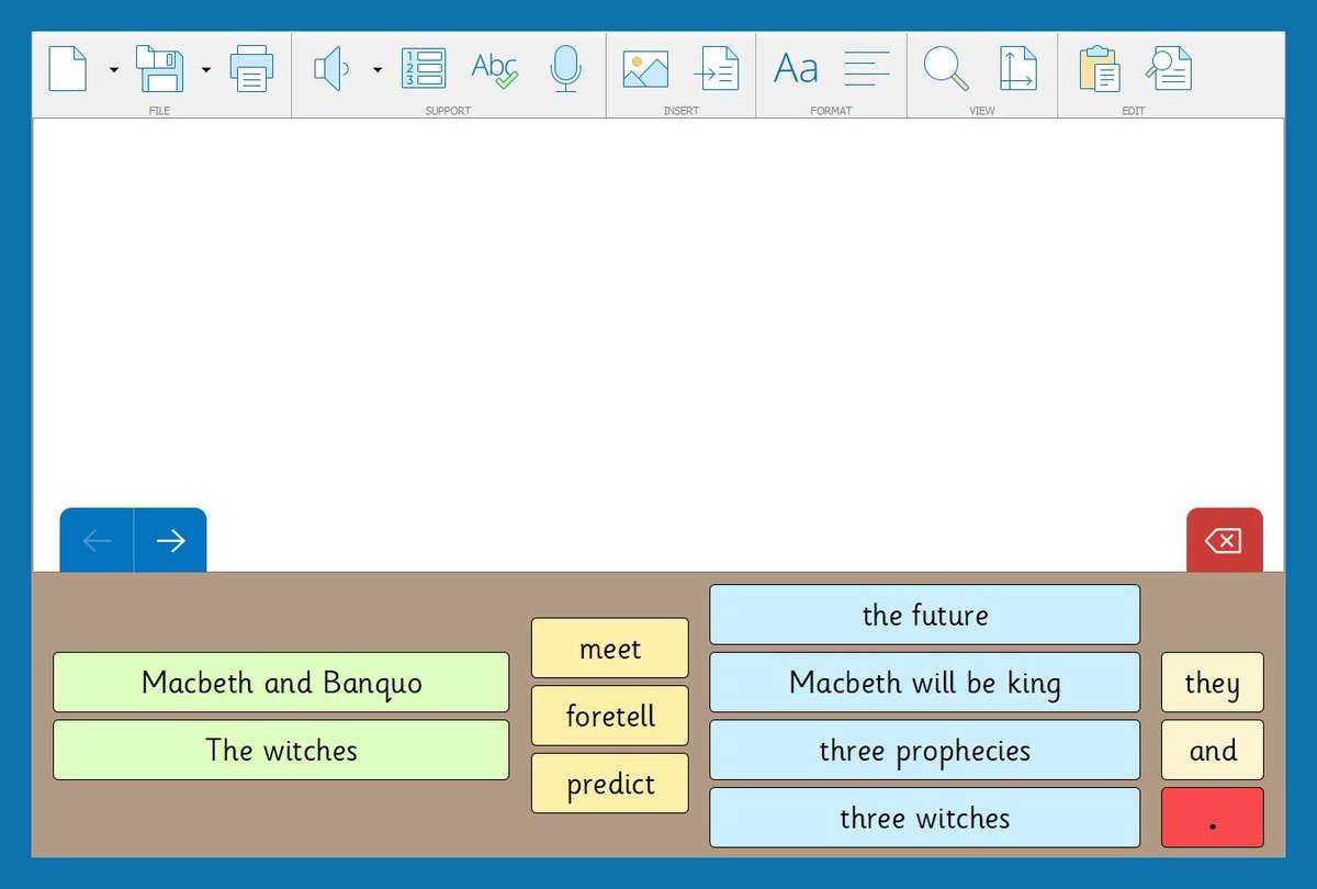 Cricksoft's tweet photo. It's Shakespeare week – a national celebration giving pupils opportunities for enriching and enjoyable early encounters with Shakespeare. We have fantastic #Clicker resources and #DocsPlus resources for older learners if your secondary school is celebrating this week, too! https://t.co/1SCDP6QV9E