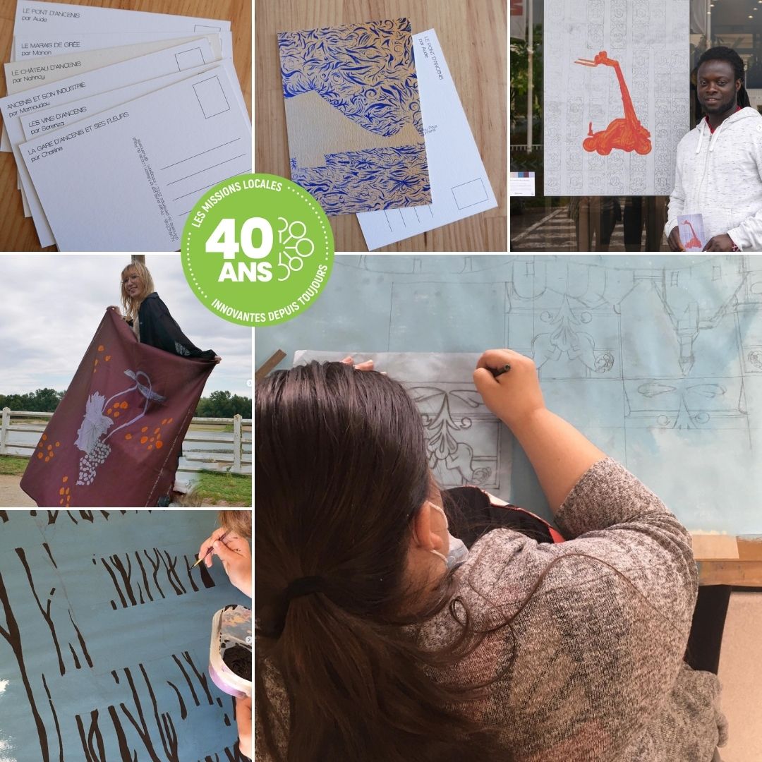 URML_pdl's tweet photo. 🎂 #40ANSML
Les #MissionsLocales ont eu 40 ans en 2022 🥳
👉 En PDL, les Missions Locales en ont profité pour organiser et participer à des événements. Retour avec le "Nuancenis" de la Mission Locale du Pays d'Ancenis, projet mené par la Mission Locale et des #jeunes ! 🎨 https://t.co/hAJ66zEIEy