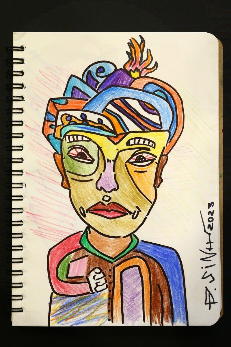ducsinhtran's tweet photo. It's me 🐒😊
and more, in another style

#tranducsinh #kidsart #365ngayve #365daydrawing #kids #childrenart #pencil #drawing #kidartist #handdrawing https://t.co/L0pEFVD2kE