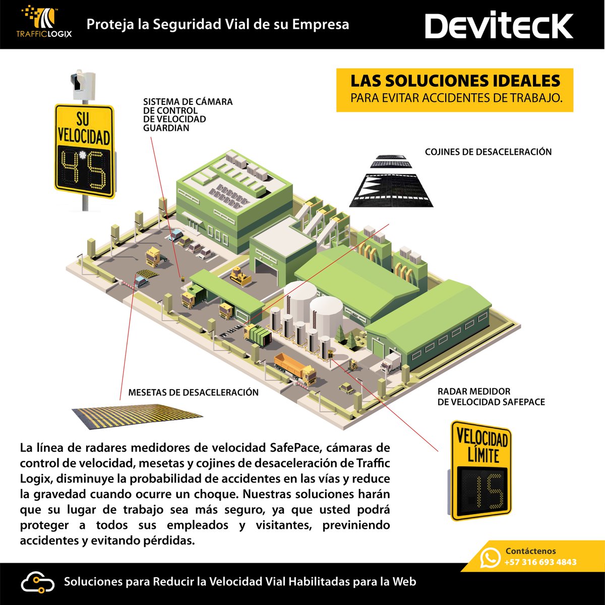 Deviteck_es's tweet photo. #Protejer a su personal y evitar #pérdidas con la instalación de #radares e #velocidad pedagógicos puede convertirse en su #Solucion
@jorgegodoyl @InviasOficial @TransMilenio @Bogota @MovilidadEnv @SectorMovilidad @MovilidadCali @TransitoPolicia https://t.co/Aksf1MW80w