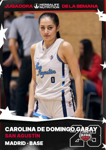 CopaColegial's tweet photo. Ya están aquí. 

𝓡𝓮𝓿𝓪𝓷𝓬𝓱𝓪 𝓮𝓷 𝓬𝓾𝓪𝓻𝓽𝓸𝓼

🏀 Máximo García-Plata (Ramiro de Maeztu) y Carolina de Domingo (@sanagusmadrid), MVP @Herbalife de la Semana en Madrid

https://t.co/U4XkGwIOX7

#HazteLeyenda https://t.co/2RMZEzbprh