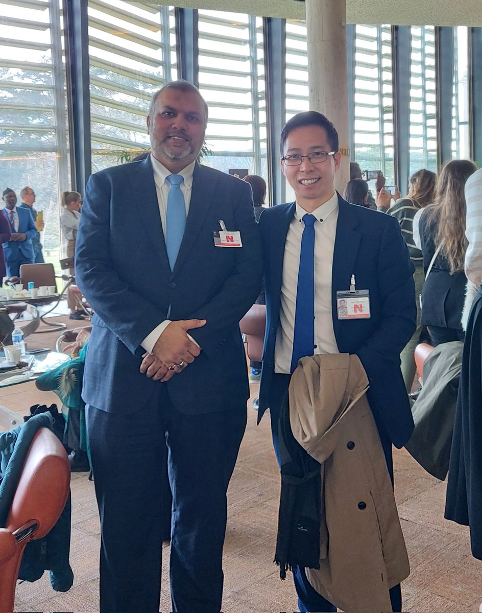 Following the @UN_HRC Session on #NorthKorea, I had two productive meetings with the UN Special Rapporteur on North Korea and UK UN delegations in Geneva, to discuss the continuing good cause work for the voiceless people. Thank you @UNWatch. #HRC52
