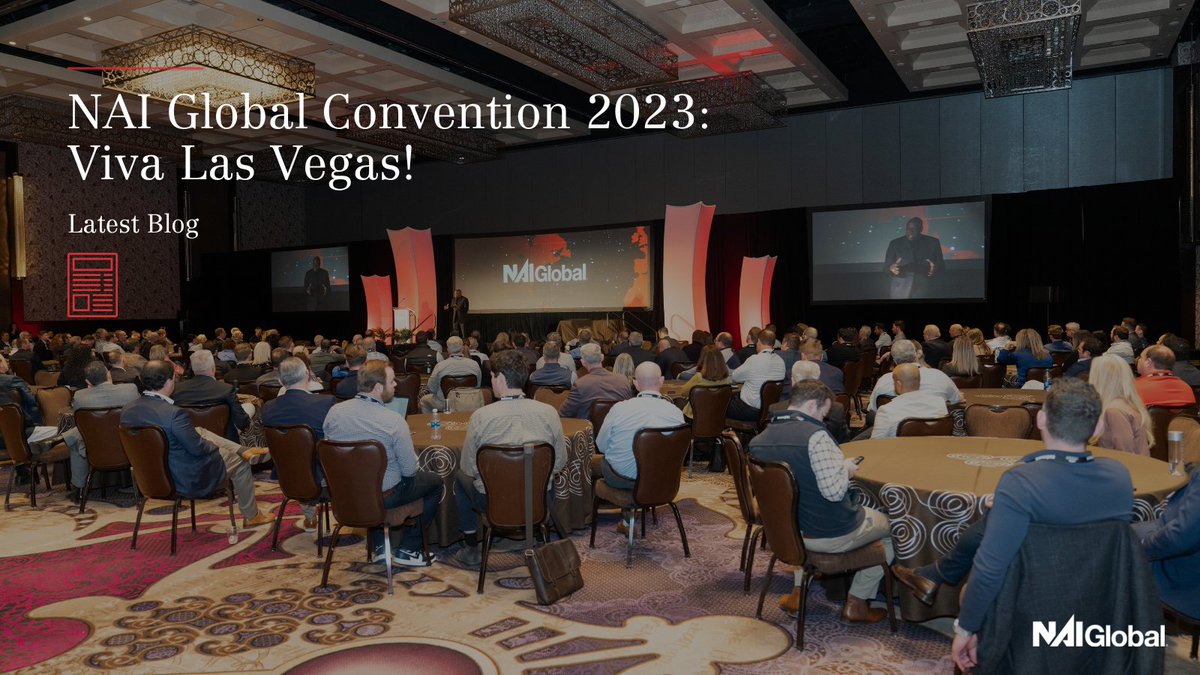 NAIGlobal's tweet photo. And that’s a wrap! 🎬

NAI Global Convention 2023 was a huge success! We sat down with our Senior Vice President of Operations, Lindsay Fierro, and discussed the behind-the-scenes of the event. 

Read the blog here: https://t.co/hgLS2kGSb1

#CRE #CREBlog #CREEvents #NAICON23 https://t.co/guy4C4btXS
