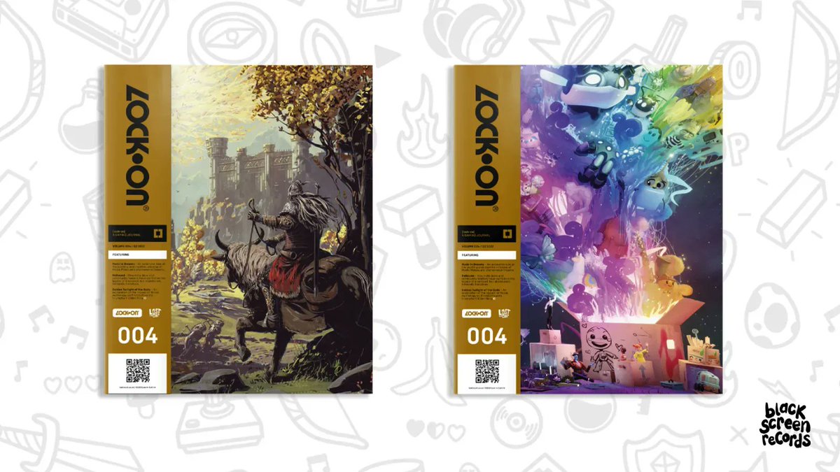 blackscreenrec's tweet image. Lock-On is back! 📚 🎮 

Get volume 4 of @lostincult's acclaimed video game magazine now at our online shop!

Available as soft- and hardcover version:
blackscreenrecords.com/collections/lo… 

#LockOn