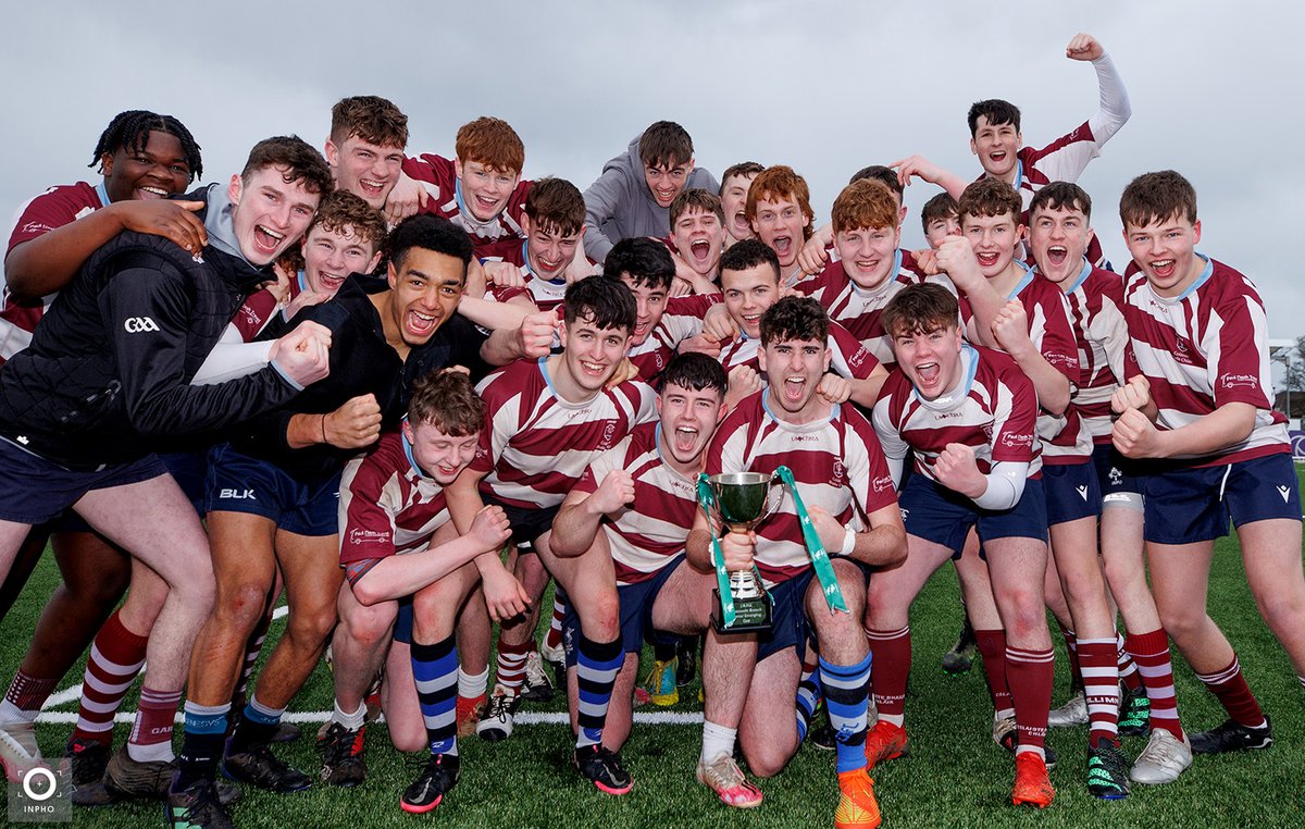 Inphosports's tweet photo. Congratulations to @ClaregalwayColl on their @connachtrugby Schools Senior Cup C Final win over Sancta Maria College this afternoon in Galway! (📸 @INPHOjames) https://t.co/1tfBaeW7m4