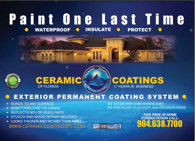 #SHOUTOUTOFHTEDAY Goes To #CeramicCoatings Richer than paint & won't peel, chip, or crack! homeprosguide.com/members/21921/… ceramiccoatingsfl.com #Painting #PressureCleaning #SealCoating #StJohnsClay #FindAPro #HomeProsGuide
