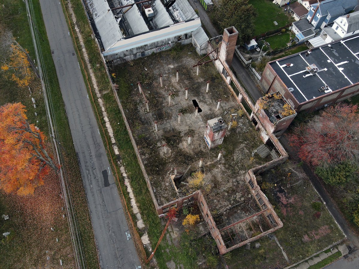 An interesting project feature. After an abandoned property partially caught fire, our survey team utilized a drone to assess the interior of the building and ensure the safe entry of Isett's Forensic and Environmental teams. #NSW #NationalSurveyorsWeek