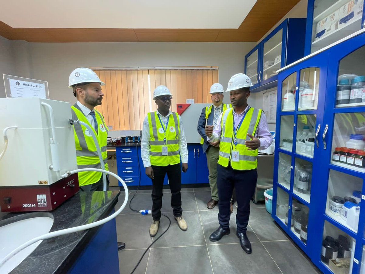UKinRwanda's tweet photo. Today is World Water Day!

Kigali Water Treatment Plant is the first asset under #Africa Water Infrastructure Development, a joint venture between @BritishIntInv &amp; #Metito.

@omardaair went to see how it's meeting the needs of 500,000 domestic &amp; commercial consumers in #Rwanda https://t.co/HHgLSPkqWJ
