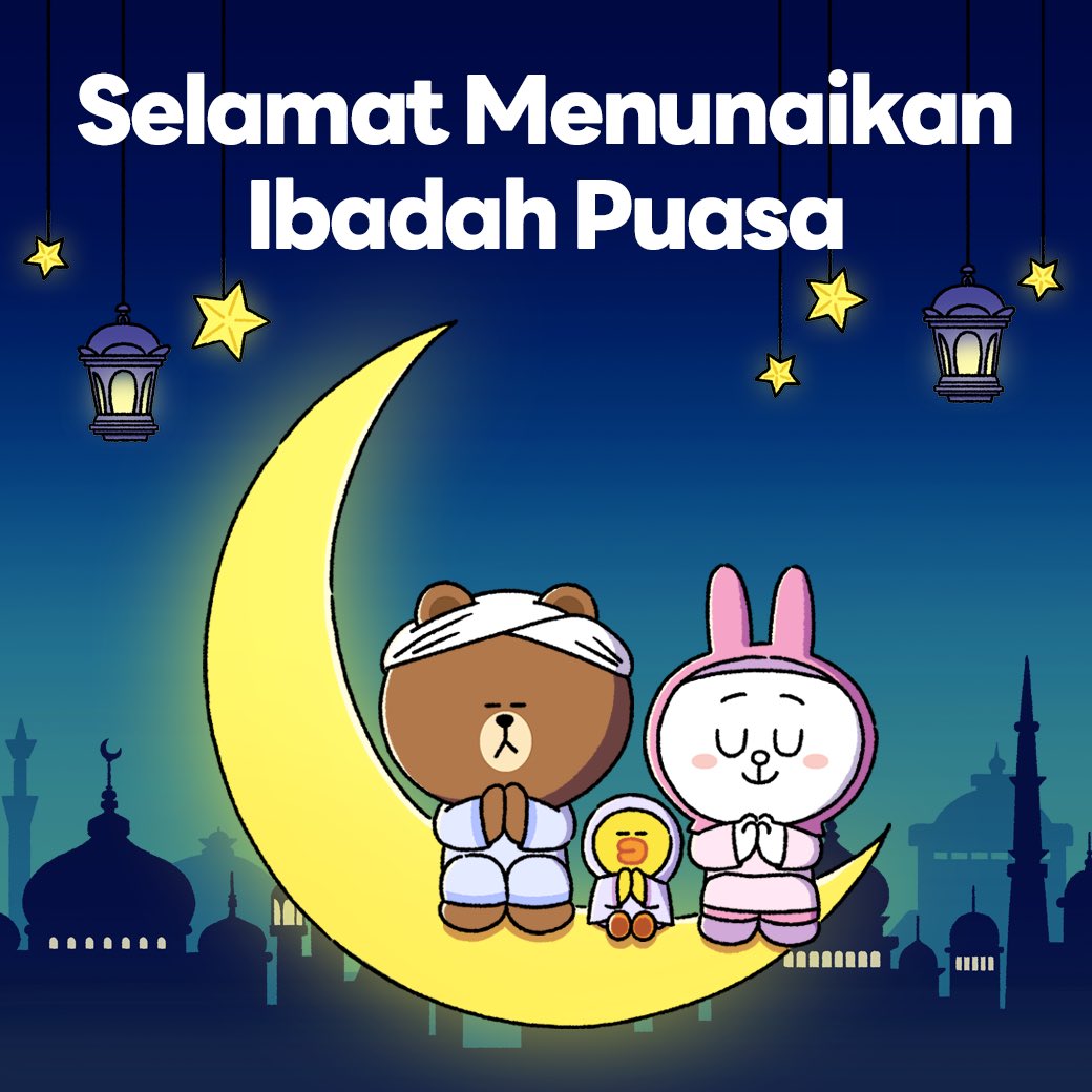 indo_line's tweet photo. Ramadan tiba ๐ถ Ramadan tiba ๐ถ
Marhaban Ya Ramadan!
Selamat menunaikan ibadah puasa!
Semoga Ramadan kali ini kembali membawa berkah bagi kita semua.
#Ramadan #RamadanonLINE #LINE https://t.co/9nycT7lelN