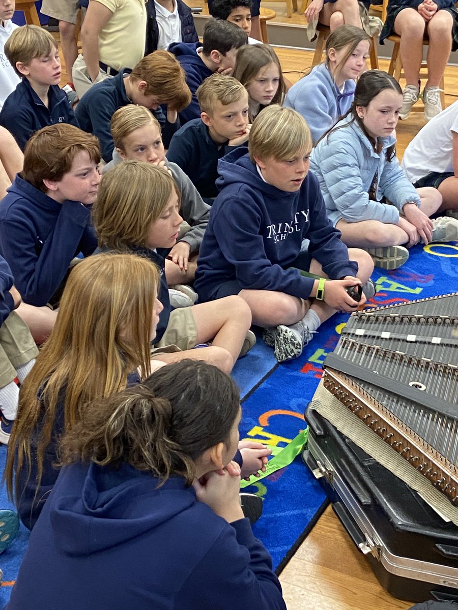 So fortunate to have Malcolm Dalglish at Trinity School for the week! <a href="/trinityatl/">Trinity School</a> #trinitylearns