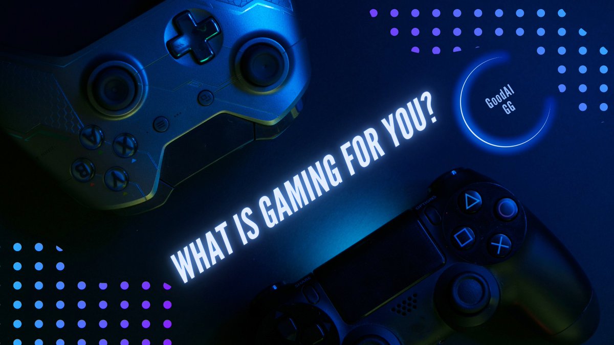 GOOD_AIGG's tweet photo. Gaming isn't just a pastime, it's a platform for creativity, community, and inspiration. With its power to bring people together and tell meaningful stories, modern gaming is changing lives. Let's continue to explore its potential and celebrate its impact. #gaming #GG #Aicrypto https://t.co/wpfX40Pk5a