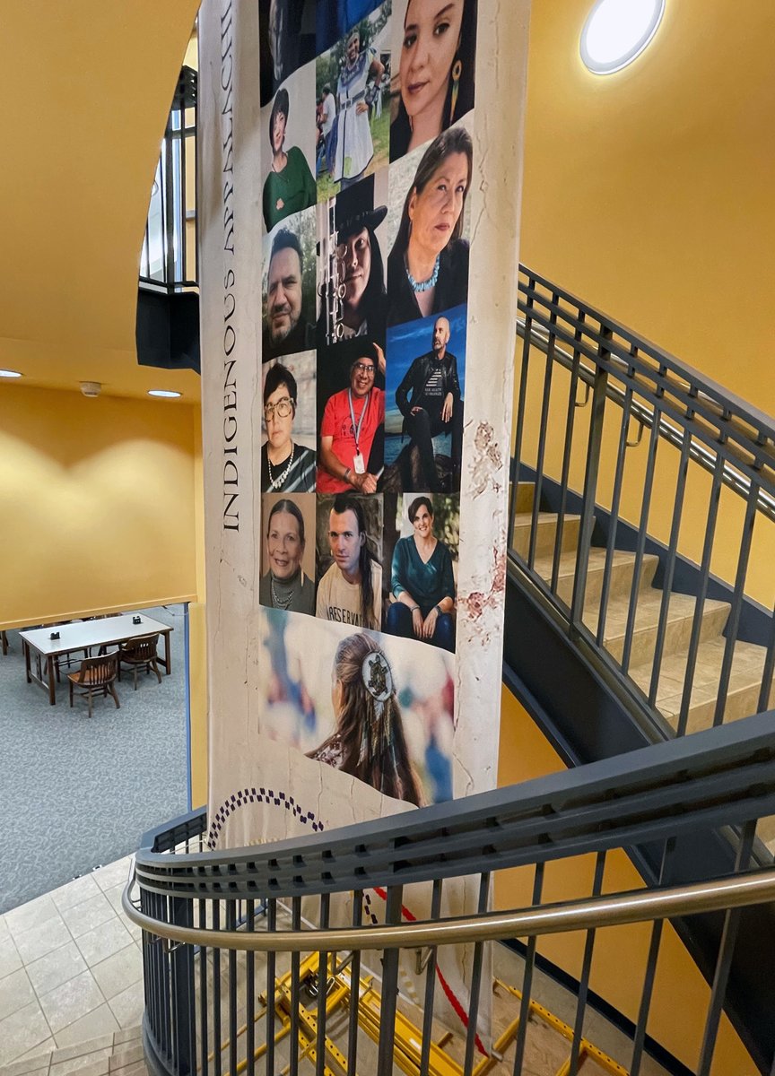 sallery_art's tweet photo. I love my job at @wvuLibraries Celebrate #WVUDayofGiving with us. Give to #WVULibraries greatest needs and support the R1 Research Mission at WVU with Library resources. Here's a pic from the current exhibit Indigenous Appalachia at the WVU Downtown Library! https://t.co/FYdGrQSFIo