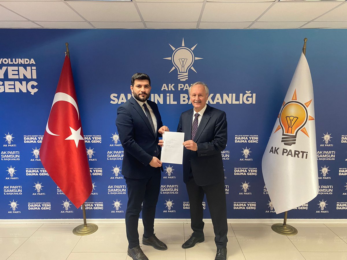 kamuranozden's tweet photo. 28. Dönem Milletvekilliği seçimleri için, AK Parti Milletvekili aday adayı olarak Samsun AK Parti İl Başkanlığına başvurumu yaptım. Desteklerinizi ve dualarınızı bekliyorum.
Selam ve Saygılarımla... https://t.co/krRmoJxZHK
