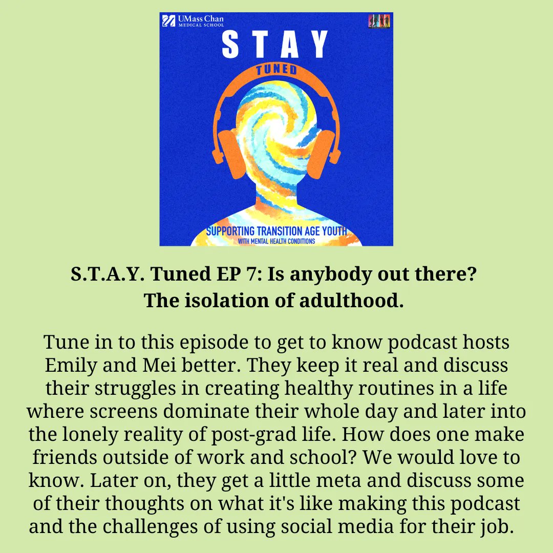 TransitionsACR's tweet photo. Too much screen time? Our podcast hosts think so. In this episode,hear podcast hosts Emily and Mei talk about how they are handling things when their entire lives are dominated by computer screens. https://t.co/J5BkevvdGC
#YoungAdultMentalHealth
#ScreenTime
#TechnologyTakeOver https://t.co/7GXWB2secF