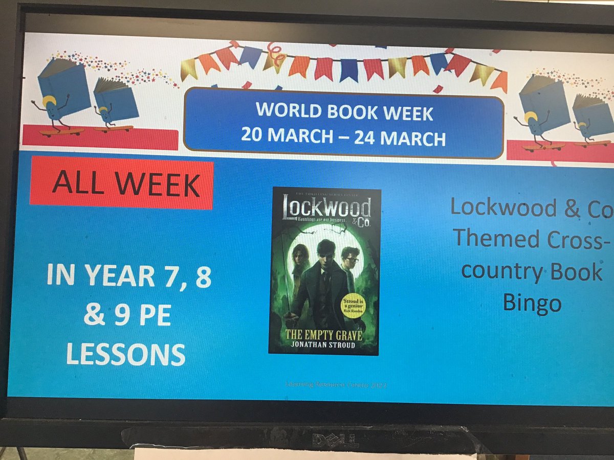 And they're off. Let the LRC/PE Lockwood &amp; Co Book Bingo cross country commence <a href="/SchoolRidgeway/">Ridgeway School</a> <a href="/RidgewayschPE/">The Ridgeway School PE Faculty</a>