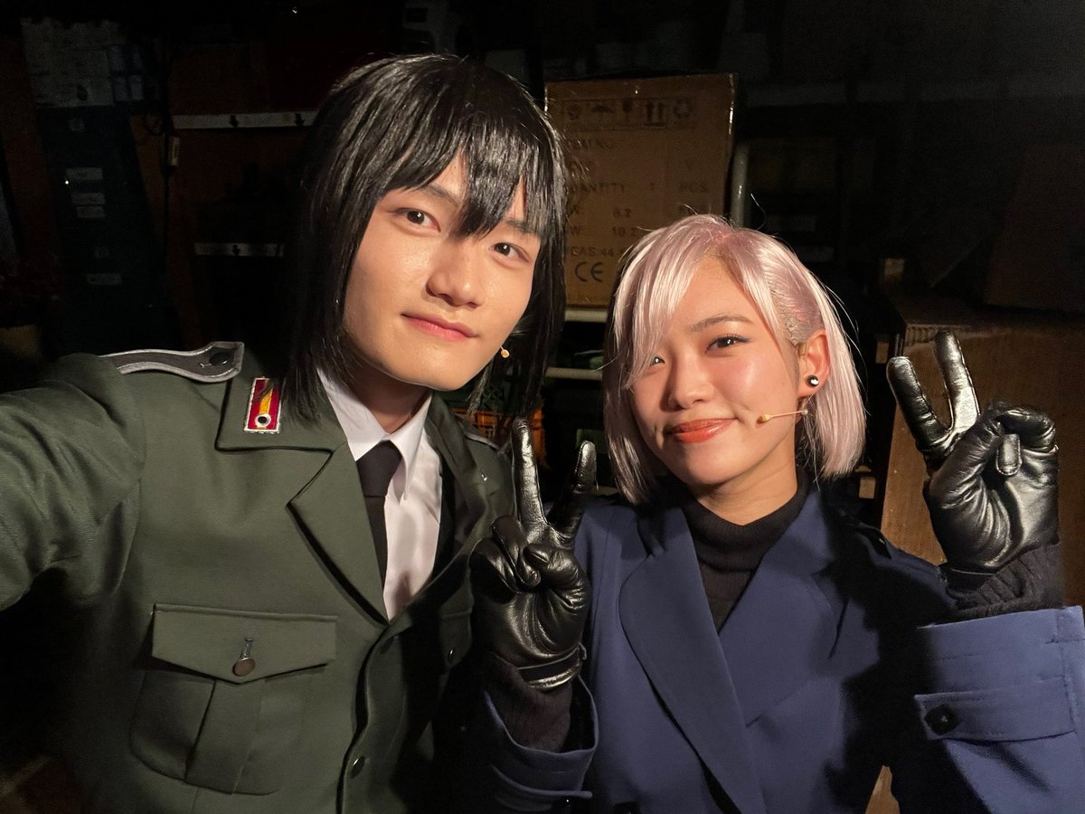 nonoka____Y's tweet photo. #ミュージカルSPY 

今日はソワレ公演のみでした！
ご観劇いただいた皆さま、ありがとうございました✨

ユーリ役のつばさくん！
心にスルッと入り、リラックスさせる天才。。。歌もダンスもお芝居もいろんな魅力を持っていて、素敵ですっ https://t.co/2R42oaSOSu