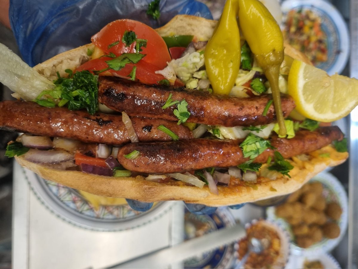 Sandwich merguez (Arabic sausage) <a href="/LeedsMarkets/">Leeds Markets</a> <a href="/leeds/">Leeds</a> @leedscity <a href="/Tunisianfood/">وصفات تونسية وعالمية</a> <a href="/leedsfood/">Leeds Food Reviews </a>