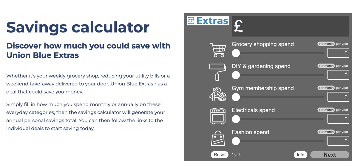 Union Blue UK members save more money than they spend on their membership each month. It pays to be a member, check out the savings calculator. #UnionBlueUK #MemberBenefits

View Calculator here: bit.ly/3LuqsNm