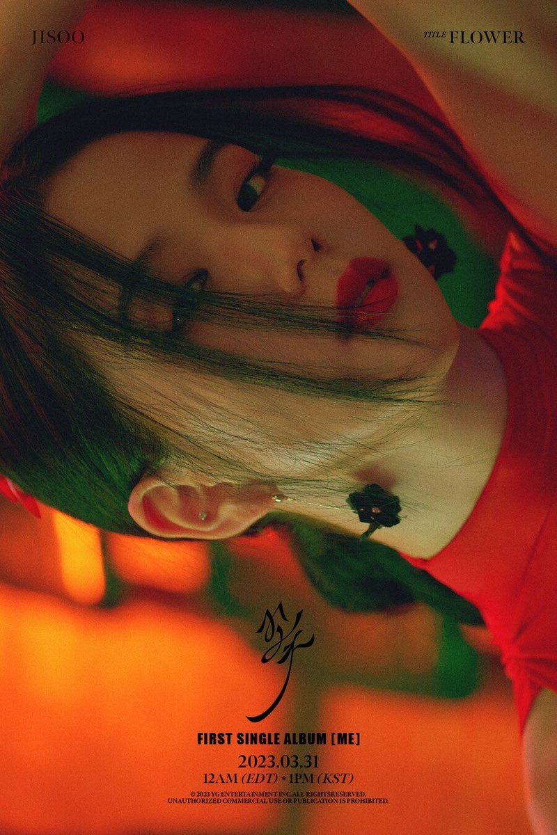 BBU_BLACKPINK's tweet photo. [TRANS] “@BLACKPINK member #JISOO will present a special collaboration with her first solo album ‘#ME’ in six years and eight months of her debut. 

According to SPOTV News on the 22nd, #JISOO’s first solo, #ME KiT album, which will be released on the 31st, collaborated with ‘The Coordinate of Things’ (A graphic design studio by artist Kim Kyung-jin). 

Through this collaboration, a special square card that can only be found in the kit album will be presented. The card will be given out on a first-come, first-served basis when purchasing the kit album. 

Jisoo's first solo album will be released in a total of three formats: CD, kit album, and limited edition LP. Jisoo is known to have put a lot of effort into the CD such as participating in the design herself. Meanwhile, a special collaboration was made through KiTbetter, which presents kit albums, raising the value of buying Jisoo's solo album. 

‘The Coordinates of Things’ are drawing attention through their typography-based art toy, and are attracting the industry's attention with their original work.”

#블랙핑크  #지수  #ME #FLOWER