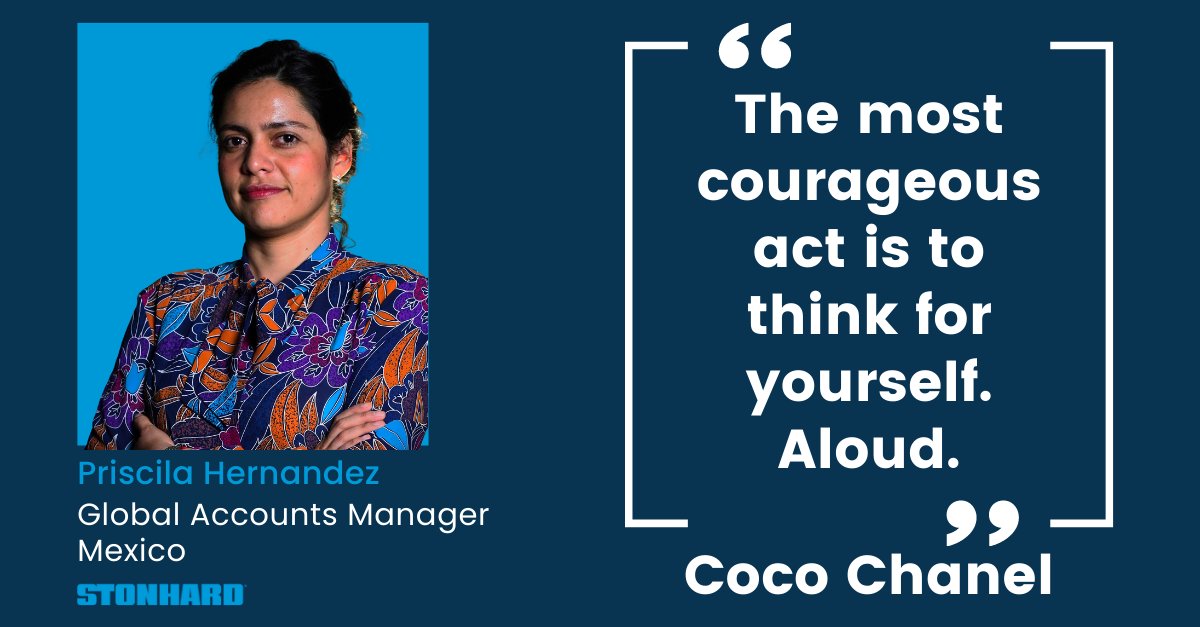 All month long, we are celebrating Women’s History Month by featuring the women of Stonhard. Priscilia says, “I have always considered myself a novel thinker. I agree that our best asset is our brain.” 

#womenshistorymonth #iwd2023 #womenempoweringwomen