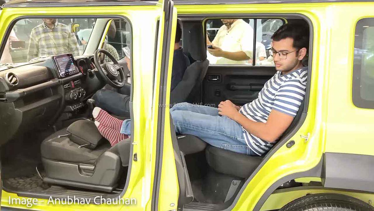 rushlane's tweet photo. Maruti Suzuki Jimny - Bookings are already pegged at around 25,000 units.
Range of colour options, the Jimny is a compelling option in the small car segment. 4X4 transfer case
#MarutiJimny #OffRoadSUV #DailyDriver #SmallCar #StyleAndPracticality #FeatureRich #LimitedSpace 
2/2 https://t.co/r6OPucti3U