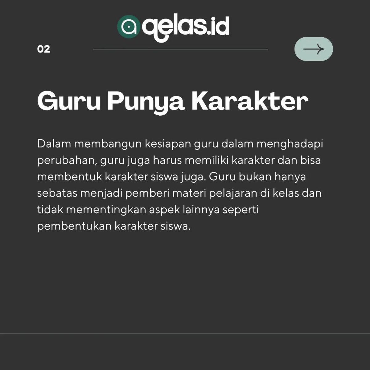 mulaidariguru's tweet photo. Hi Sobat qelas!
Change is coming! Siap-siap nih! Biar gak bingung dan kehabisan energi, yuk simak beberapa tips kece dari kami buat para guru hadapi perubahan dengan percaya diri.

#MulaiDariGuru #qelasid https://t.co/fNAcavCrqP