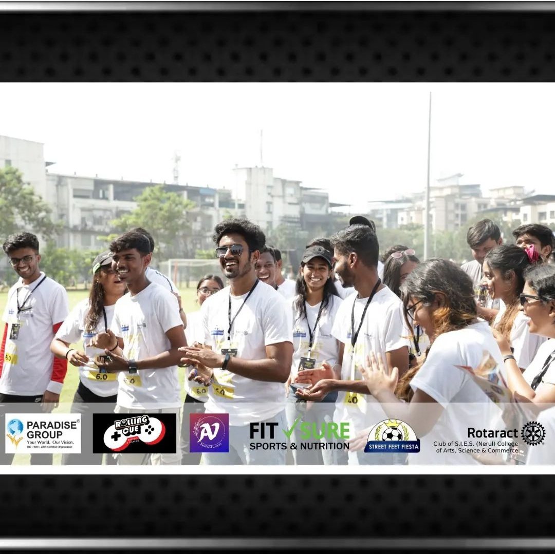 rcsiesnerul's tweet photo. Street Feet Fiesta 6.0 

The mega football tournament of MEN'S, WOMEN'S and U-16 categories revived for its sixth season by the club!! 

Commissioner for the event : Rtr. Adithya Sharma 
Chairpersons for the event : Rtr. Sayuj Raju &amp; Rtr. Om Naik

@Rotaract_3142 @3142Zone https://t.co/Ntax0TPGBX