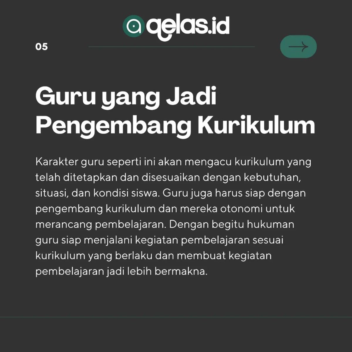 mulaidariguru's tweet photo. Tips kece dari kami buat para guru hadapi perubahan dengan percaya diri.

#MulaiDariGuru #qelasid #Tips https://t.co/76DfkwSBqW